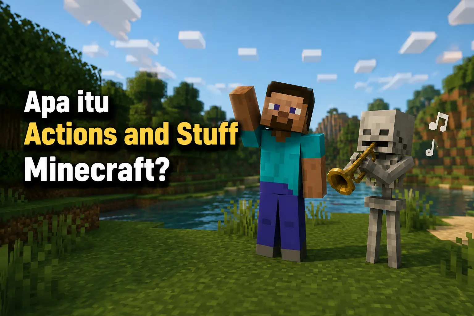Apa itu Actions and Stuff Minecraft